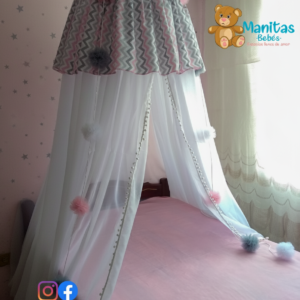 Toldillo En Sombrilla Con Capota En Tela