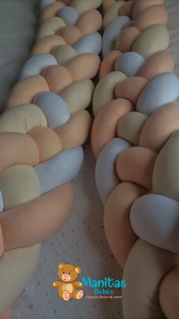 Protectores De Cuna Trenzados