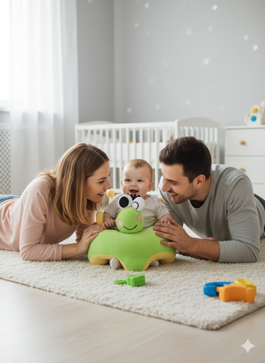 Padres sillon acolchado