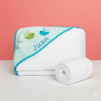 toalla para bebé