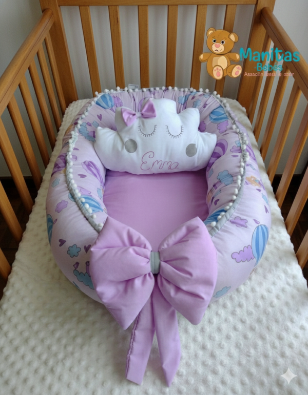 Nido Colecho En Tela Estampada