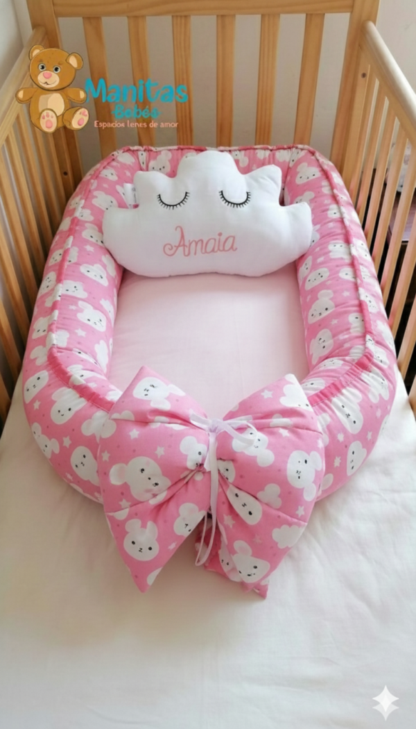 Nido Colecho En Tela Estampada