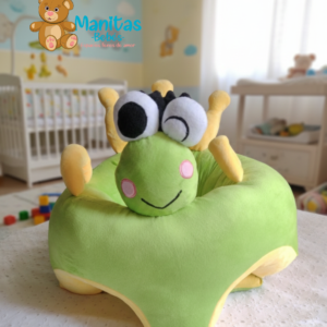 SILLON ACOLCHADO RANITA VERDE