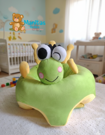 SILLON ACOLCHADO RANITA VERDE