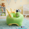 SILLON ACOLCHADO RANITA VERDE