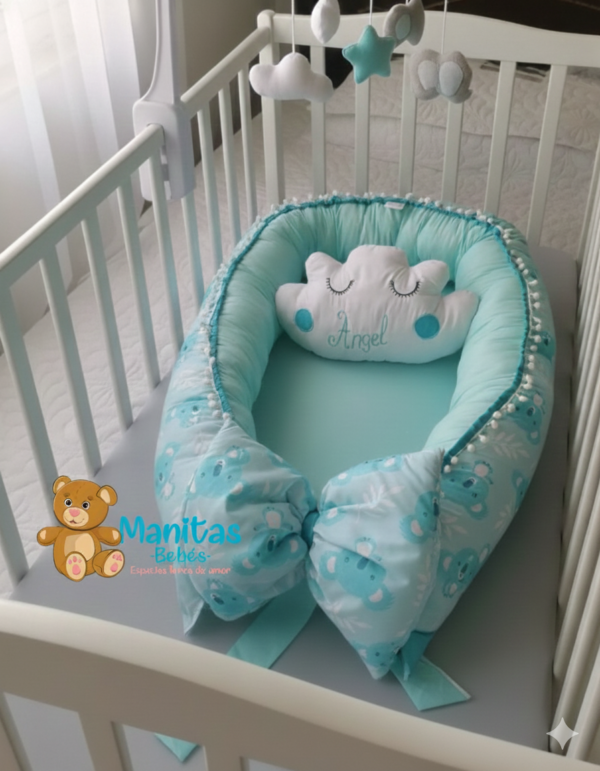 Nido Colecho En Tela Estampada