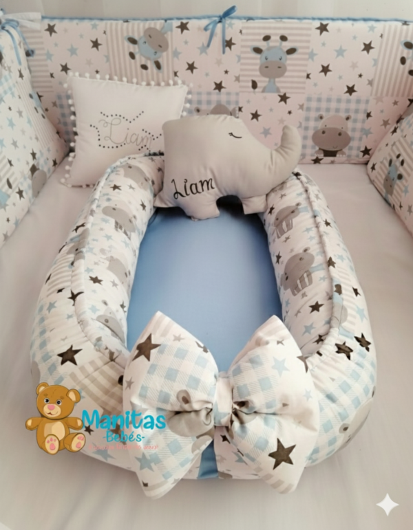 Nido Colecho En Tela Estampada