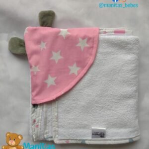 Toalla con tela en capota