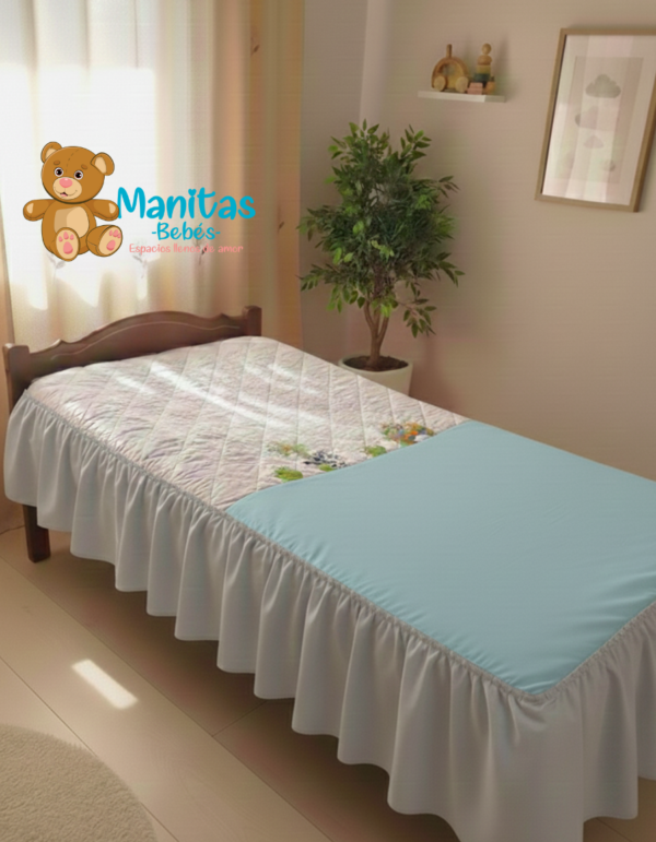 Acolchado Multicolor Animalitos de La Selva en Boleros