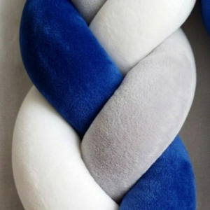 Azul Rey, Gris Claro y Blanco