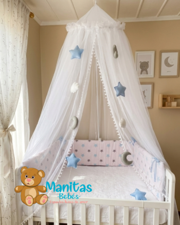 Toldillo En Cono con figuras acolchadas