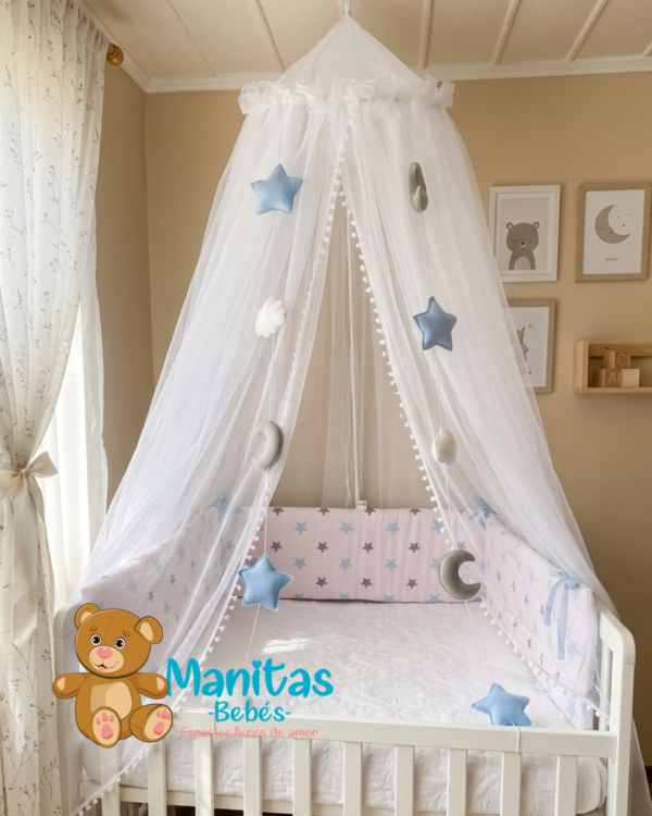 Toldillo En Cono con figuras acolchadas