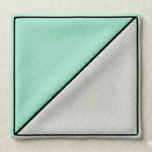 Verde Menta y Gris Claro