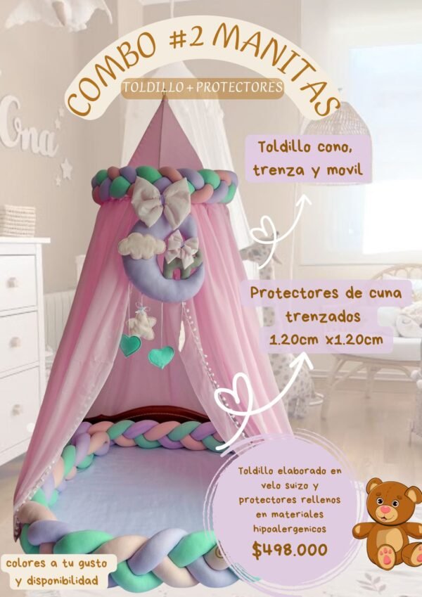 Combo # 2 Toldillo + Protectores Trenza